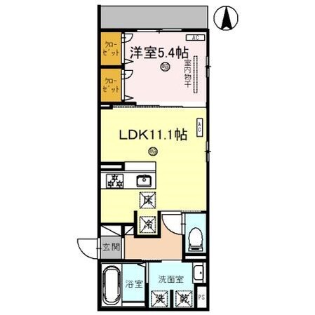 武庫之荘駅 徒歩13分 3階の物件間取画像